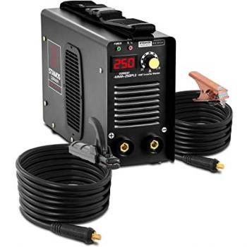 Schweißgerät E Hand Elektroden mma Schlauchpaket 8 Meter LED Anzeige 250A Stamos