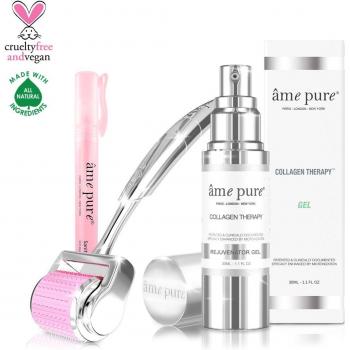 âme pure Women's CIT Face Roller Basic in Silver‑Pink