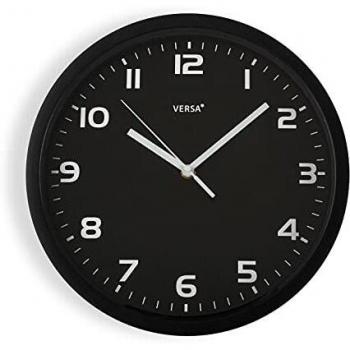Reloj Decorativo de Pared Versa, Redondo, 30.5 cm, para Cocina o Salón
