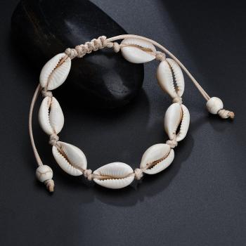 Bijou de pied d'été en coquillage