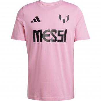 Adidas Performance Trainingsshirt Messi N&N G T – Herren Easy Pink, 2XL, rosa Namens