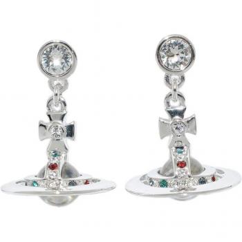 Vivienne Westwood Rhodium-Ohrschmuck