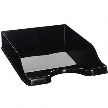 Deflecto Steritouch Continental Letter Tray A4/Foolscap Portrait Black