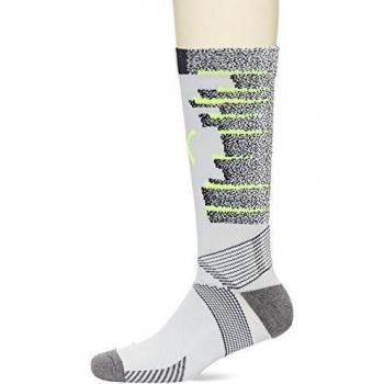 PUMA Herren Team ftblNXT Stutze Socke Dunkelgrau Gelb Signal 3