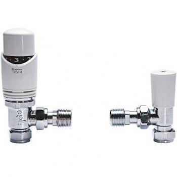 Drayton TRV4 Thermostatic Radiator Valve with Lockshield, 15mm