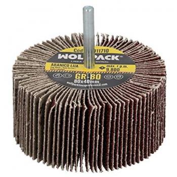 Disco de Lija Wolfpack Grano 80 (Ø 80 x 40 mm)