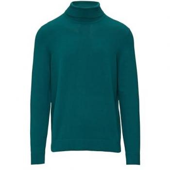 S.Oliver Strickpullover Rollkragenpullover aus Baumwolle