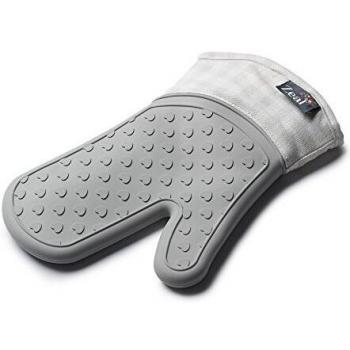Zeal Gingham Silicone Oven Mitt