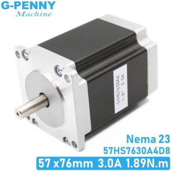 Motor NEMA 23 1.8° 3A 270ozin para Máquinas CNC