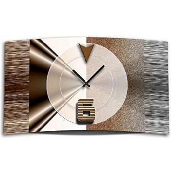 Dixtime Wanduhr 3D-Optik