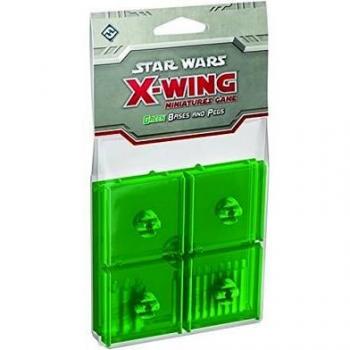X‑Wing Green Bases + Pegs Pack