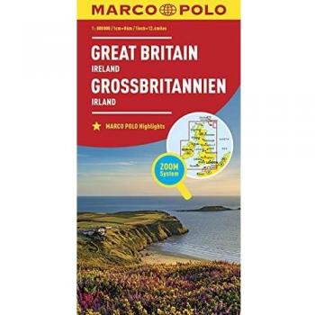 MARCO POLO Länderkarte Großbritannien, Irland 1:800 000: Marco Polo Highlights. Zoom-System (MARCO POLO Länderkarten)
