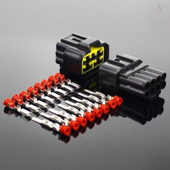 6 Pin Waterproof Wire Connector Set