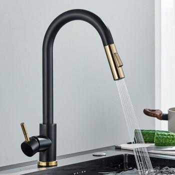 360° Swivel Kitchen Mixer with Sprayer