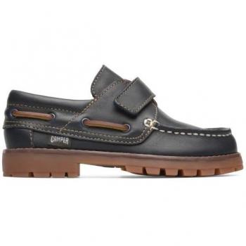 Camper Compas Kinder-Bootsschuhe mit Klettverschluss