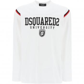 Dsquared2 Men's Long Sleeve Varsity T-Shirt