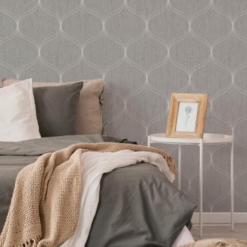 Modern Geometric Optical Illusion Wallpaper