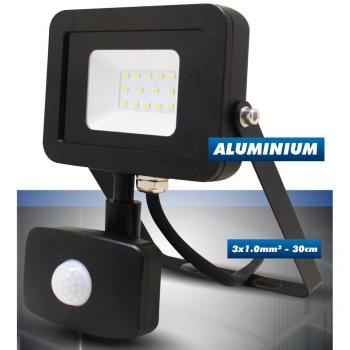 ELEM TECHNIC Projet Mural LED 10W IP44 Noir