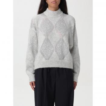 Pull Brunello Cucinelli Femme couleur Perle