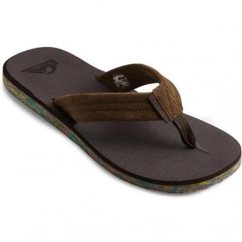 Quiksilver Carver Suede Recycled Sandalen braun