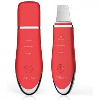 Peeling facial avanzado con limpiador ultrasónico y cargador USB