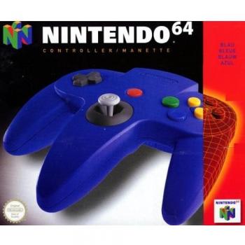 Nintendo 64 Spielesystem-Controller – Blau