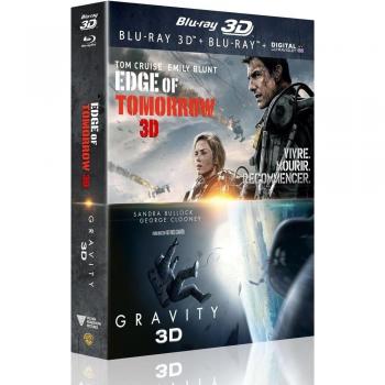 Edge Of Tomorrow 3d + Gravity 3d