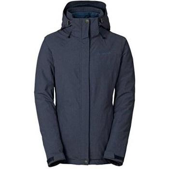 VAUDE Damen‑Caserina 3in1: Doppeljacke, Farbe Eclipse/Fjord, Größe 42, 402611050420