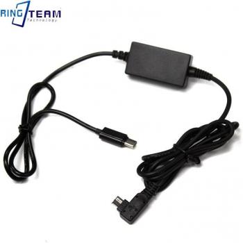Type C to AC-PW10AM Power Cable for Sony DSLR A290 A330 A350 A380