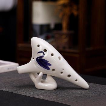 Decorative 12-Hole Ocarina Flute for Beginners