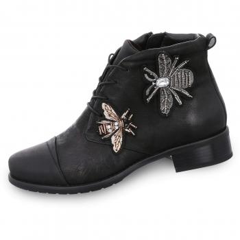 GERRY WEBER Damen Calla 08 Stiefeletten, Schwarz