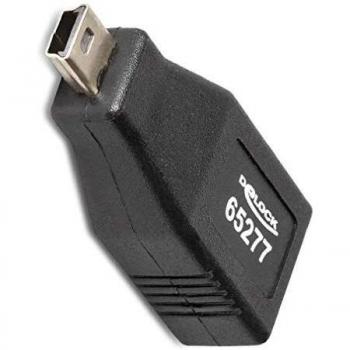 DeLOCK 65277 Adapter USB 2.0-A Buchse zu mini USB Stecker