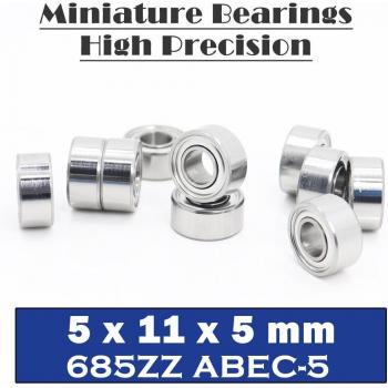 5x11x5 mm 685ZZ Ball Bearings ABEC-5 (10 PCS)