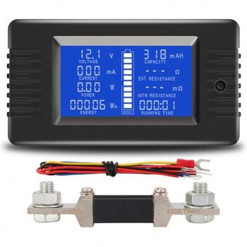 Probador de Batería de Coche 0-200V 0-300A