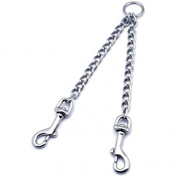 Benepaw Doppel-Leine für Hunde mit Clip-Koppler
