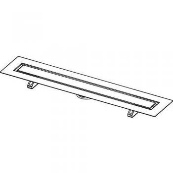Caniveaux de sol TECEdrainline en inox pour pierre naturelle, dimension 651000, 1000 mm