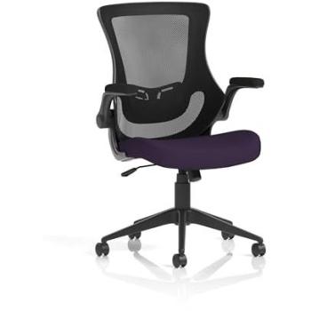 Bespoke Tansy‑Purple Dynamic Orbit Mesh Task Seat