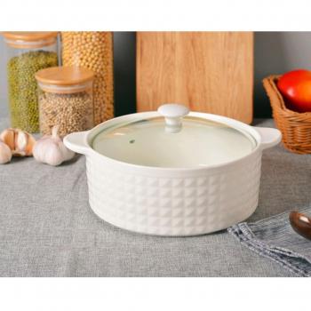 Casserole à Soupe Nordique 1800 mL – Couvercle Transparent