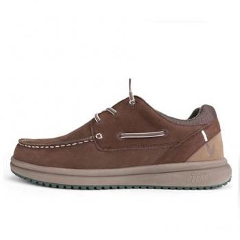 Zapato Marítimo Hombre Java Marrón, Patilla Piel Hidrofugada