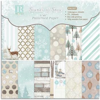 Cedar Retro DIY Scrapbooking Paper