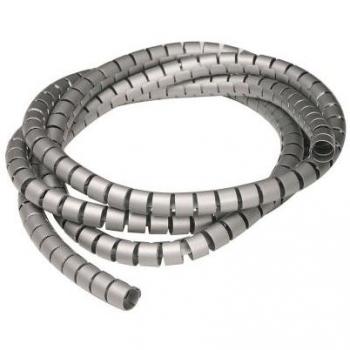Guaina per cavi 200 cm Schaefer 25 mm grigio metallizzato