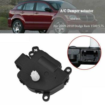 Actuador de puerta de mezcla de aire A/C + Calentador HVAC para Dodge Ram 1500 5.7L V8 – Un solo componente (68089742AA y 68448026AA)