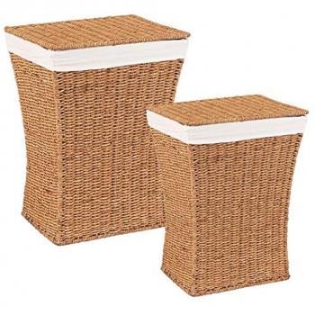 Ceste per biancheria in mais (set di 2)