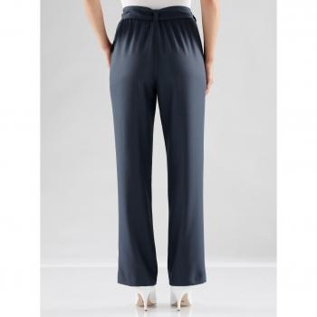 Stilvolle Palazzohose Classic Basics – Marinefarben, 42