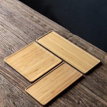 Bamboo Square Storage Plate