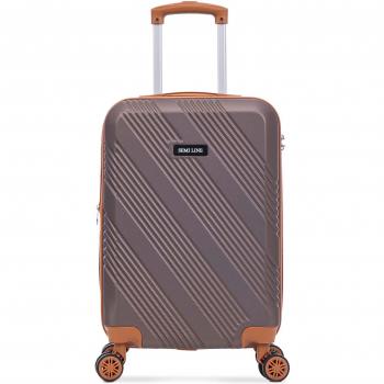 Brauner Kabinenkoffer T5850-1 Semi Line