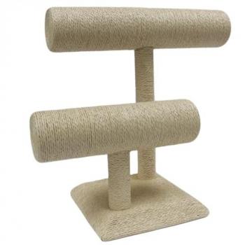 Large T Bangle Stand in Cream