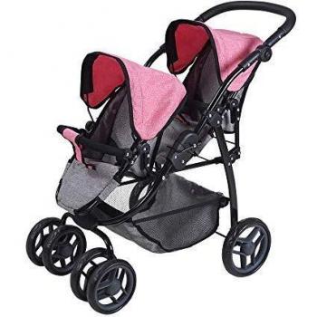 Knorrtoys Puppen-Zwillingsbuggy Milo