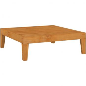 Table de terrasse en bois d'acacia 68,5x68,5x24 cm