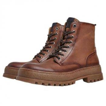 Pepe Jeans Herren Schnürstiefeletten PMS50258 Braun